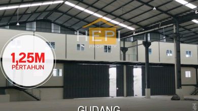 Gudang Baru Disewakan Kawasan Industri Gatot Subroto