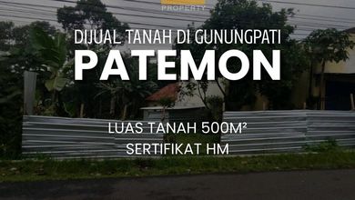 Dijual Tanah Premium di Gunung Pati, Semarang, LT 500m²