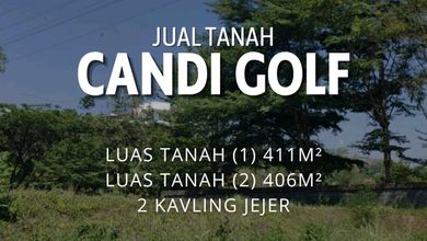 For Sale Tanah Premium di Candi Golf, Semarang, LT 411m²