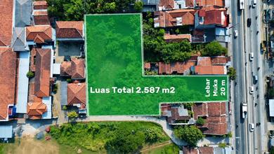 Tanah Siap Bangun di Jalan Raya Petarukan Pemalang Pantura Jateng