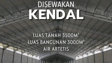 Gudang Baru Gress Siap Pakai Di Kendal Tidak Jauh Dari Jalan Tol