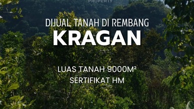 Tanah Prospektif di Area Kragan, Rembang, LT 900m²