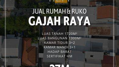 Rumah Premium area Gajah, Semarang, LT 1300 m2