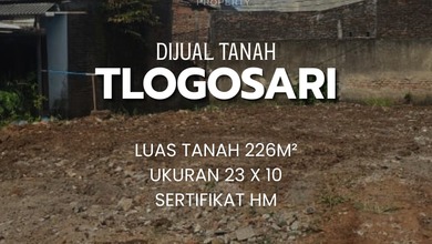 Jual Cepat Tanah Prospektif di Semarang Timur, Semarang, LT 226m²
