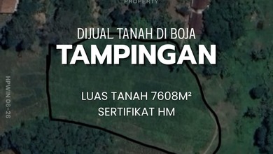 Dijual Tanah Premium di Boja, Kendal, LT 7608m²