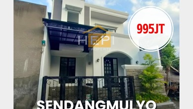 Rumah Siap Pakai di Area Sendangmulyo, Semarang, LT 87m²