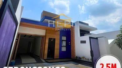 Jual Rumah Siap Tinggal area Manyaran, Semarang, LT 195 m2