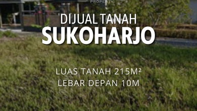 Jual Tanah Lokasi Strategis, Luas 215 m2