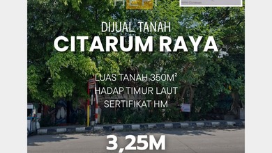 Tanah Elit Dijual di Citarum, Semarang, Harga 1,13 Triliun