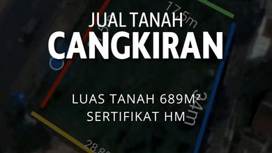 Jual Tanah Area Strategis, Luas 689 m2