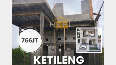 Kesempatan Rumah di Ketileng, Semarang, LB 120m², Harga 766 Juta