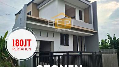 Disewakan Rumah 2 Lantai Siap Huni Bebas Banjir Stonen Gajah Mungkur Semarang