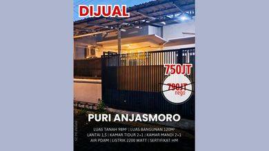 Rumah Premium LT 98 Jual di Puri Anjasmoro, Semarang