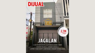 Ruko Cantik Renovasi Baru Di Jalan Jagalan Tengah Kota Semarang