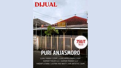 Dijual Rumah Strategis di Puri Anjasmoro, Semarang - LT 135m²