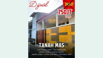 Rumah Siap Huni di Kawasan Tanah Mas, Semarang, LT 100m²