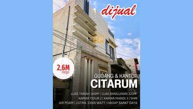 Gudang Plus Kantor Dijual Di Tengah Kota Semarang