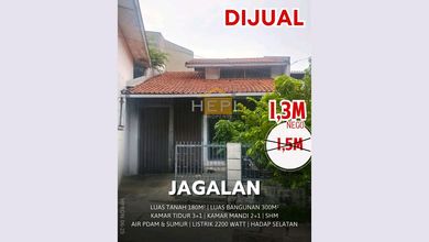 Properti Siap Pakai di Area Jagalan, Semarang, LT 180m²