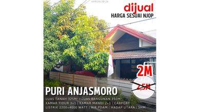 Jual Rumah Siap Huni area Puri Anjasmoro, Semarang, Luas 325 m2
