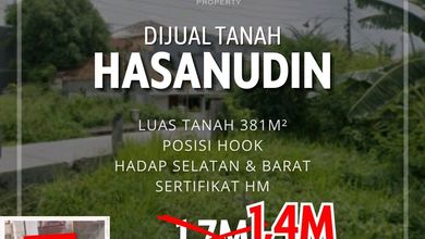 Dijual Tanah Eksklusif di Tanah Mas, Semarang, LT 381m²