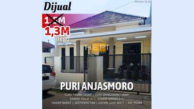 Rumah Modern Luas 160 Jual area Puri Anjasmoro, Semarang
