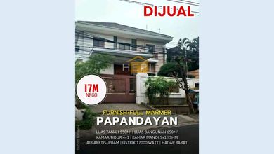 Rumah Prestisius di Kawasan papandayan, Semarang, LB 650m², Harga 17 Miliar