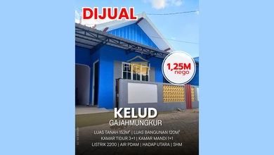 Rumah Siap Huni di Kawasan Gajah Mungkur, Semarang, LT 153m²