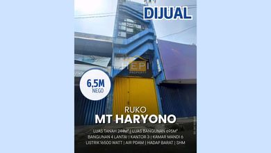 Ruko 4 Lantai Full Bangunan Di Pusat Sentra Bisnis Semarang