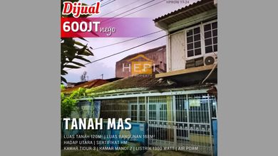 Jual Segera Rumah Elit di Tanah Mas, Semarang, Luas 120 m2