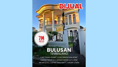 Rumah Elite di Kawasan Tembalang, Semarang, LB 413m², Harga 7 Miliar