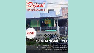 Jual Tanah di Komplek Sendangmulyo Pemandangan Danau dan Taman