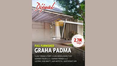 Rumah Premium area Graha Padma, Semarang, Luas 71 m2
