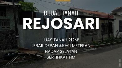 For Sale Tanah Premium di Rejosari, Semarang, LT 212m²