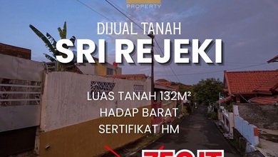 Dijual Tanah Premium di Sri Rejeki, Semarang, LT 132m²
