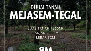 For Sale Tanah Eksklusif di Tegal Barat, Tegal, LT 7360m²