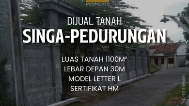 For Sale Tanah Premium di Pedurungan, Semarang, LT 1100m²