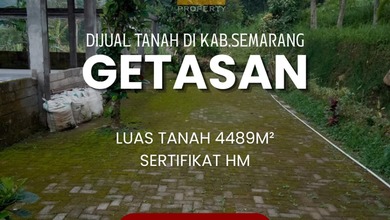Dijual Tanah Eksklusif di Getasan, Semarang, LT 4489m²