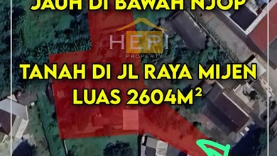 For Sale Tanah Premium di Mijen, Semarang, LT 2604m²