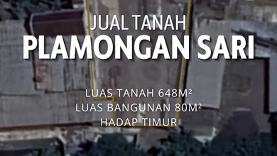 Tanah Luas 648 m2 Kawasan Strategis Plamongan, Dijual Terjangkau
