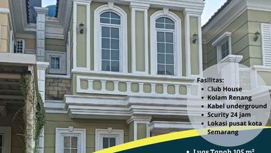 Rumah Siap Huni di Kawasan Simongan, Semarang, LT 105m²