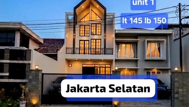 Hunian Mewah di Lenteng Agung, Jakarta Selatan, 3 Kamar Tidur, LT 133m²