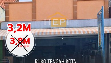 Murah ! Ruko Tengah Kota Brebes Dekat Alun-Alun. Cocok untuk Usaha. Kantor, Kuliner, Dll.