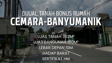 Jual Cepat Tanah Strategis di Banyumanik, Semarang, LT 352m²
