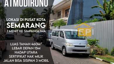 Sewa Tanah Lokasi Strategis Lokasi Semarang Tengah, Ideal untuk Usaha