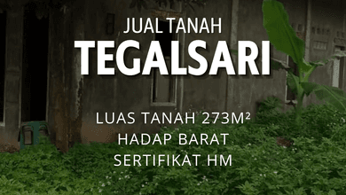 Tanah Bisnis Pinggir Jalan Raya Daerah Candisari