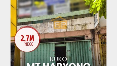 Ruko 2 Lantai Tengah Kota di MT Haryono Semarang Timur