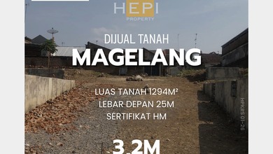 Kavling Prestisius Dijual di Magelang Selatan, Magelang, Harga 3,2 Miliar