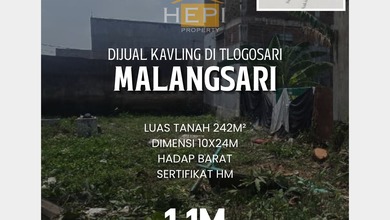 Tanah Harga Hemat di Semarang Timur, Semarang, Harga 266 Juta
