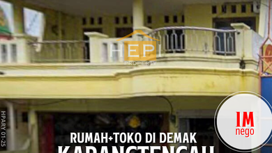 Rumah dan Toko siap pakai di Karangtengah Demak