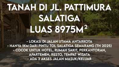 Jual Tanah di Cluster Salatiga Pemandangan Danau dan Taman